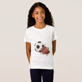 Camiseta Soccer ball and Pink