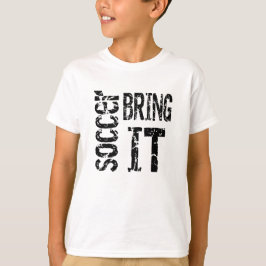 Camiseta Soccer Bring It Unisex Kids Tee