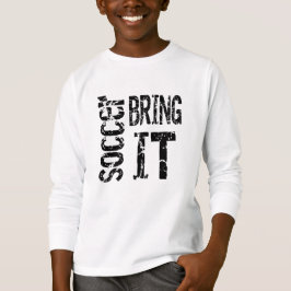 Camiseta Soccer Bring It Unisex Kids Tee