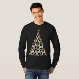 Camiseta Soccer Christmas Tree