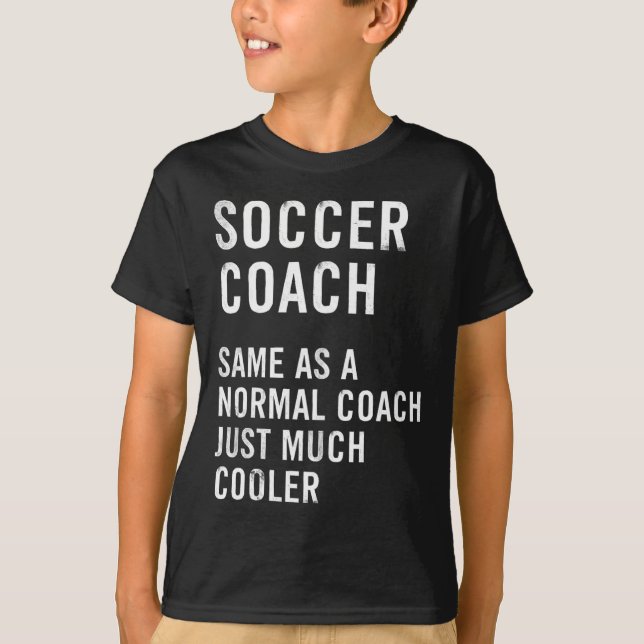 Camiseta Soccer Coach Definition Funny  (Anverso)