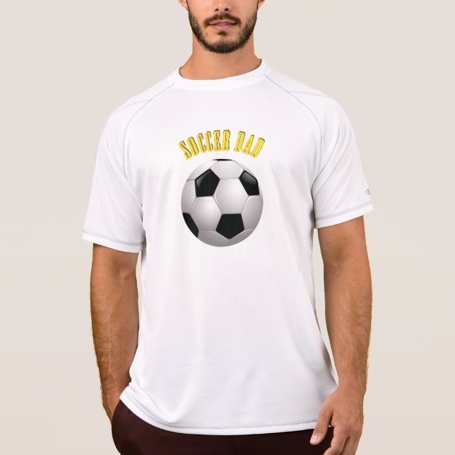 Camiseta Soccer Dad Champion Doble Malla Seca (Anverso)