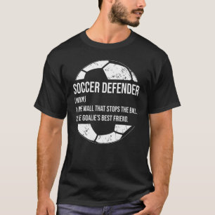 Camiseta Soccer Defender Definition Goalie Football Player 