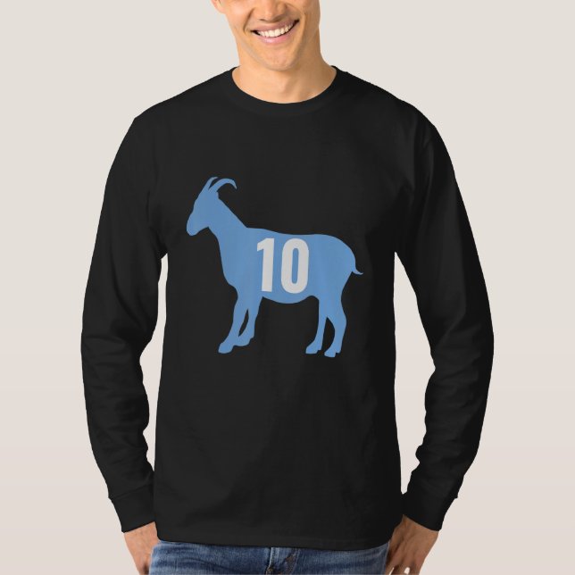 Camiseta Soccer Goat 10 Argentina (Anverso)