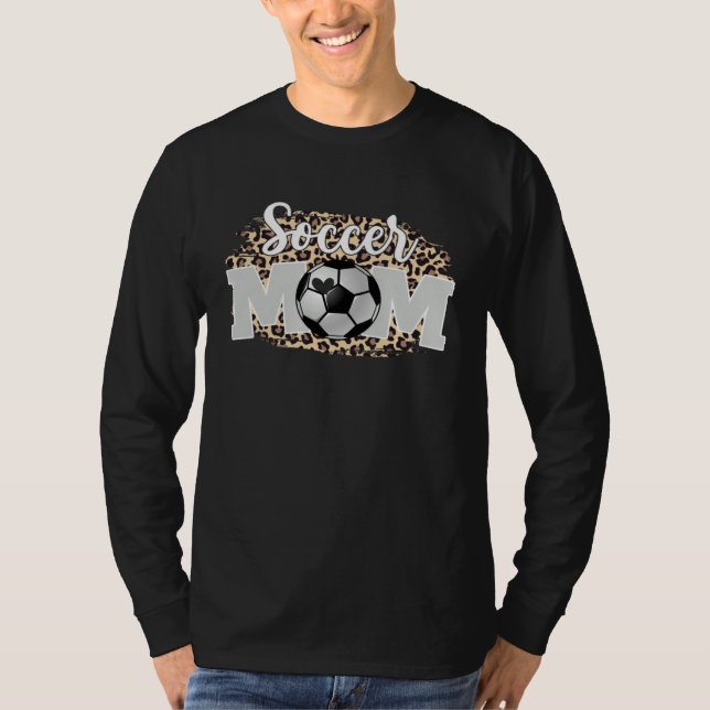 Camiseta Soccer Mom  Mother's Day For Mom Game Day Outfit (Anverso)