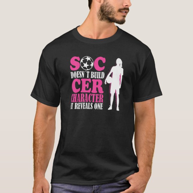 Camiseta Soccer Players Soccer Team Graphic Women Girls Soc (Anverso)