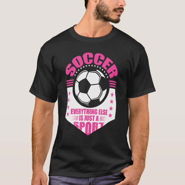 Camiseta Soccer Players Soccer Team Graphic Women Girls Soc (Anverso)