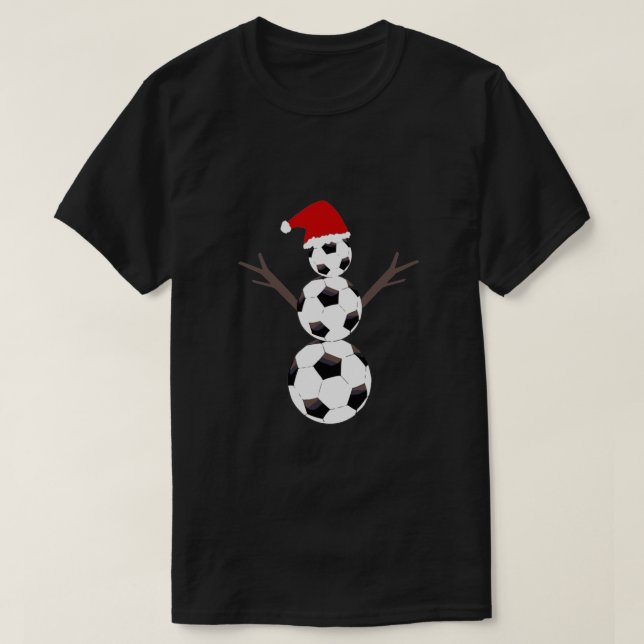 Camiseta Soccer Snowman (Diseño del anverso)