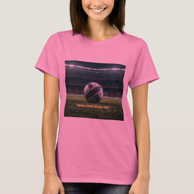 Camiseta Soccer World Cup 2026 (Anverso)