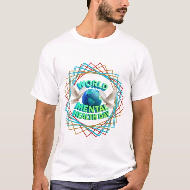 Camiseta Soch Badlo – World Mental Health Day T-Shirt (Anverso)