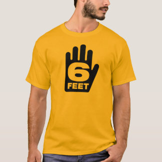 Camiseta social de "6 pies" - GRAN GRÁFICO