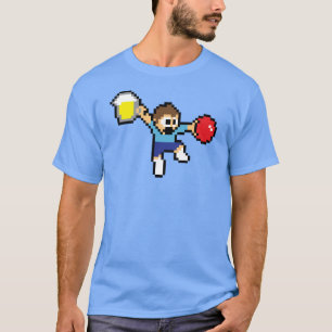 Camiseta social de 8 bits épica de Dodgeball