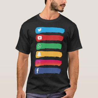 Camiseta Social Media T-shirt