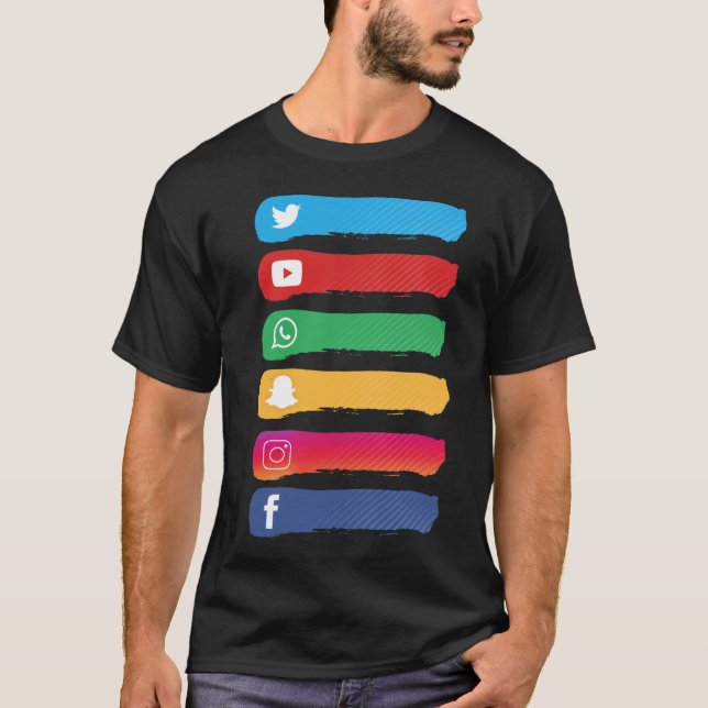 Camiseta Social Media T-shirt (Anverso)