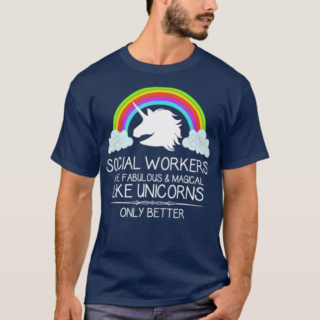 Camiseta Social Worker Gifts  Social Workers Are Like (Anverso)