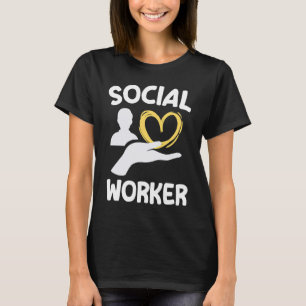 Camiseta Social Worker Social Educator Caregiver School Soc