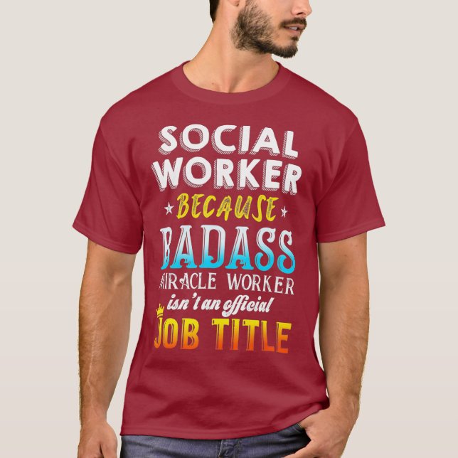 Camiseta Social Worker   Social Work Month Gifts (Anverso)