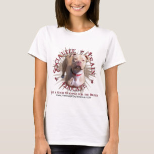 Camiseta Socialice el tren educan Pitbull