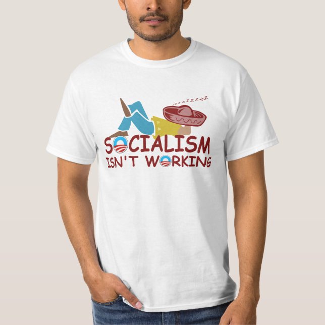 Camiseta Socialismo anti (Anverso)