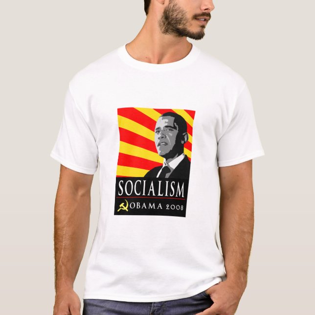 CAMISETA SOCIALISMO DE OBAMA (Anverso)