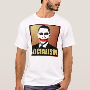 Camiseta Socialismo de Obama del comodín