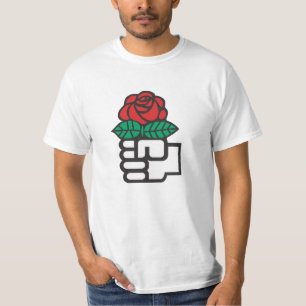 Camiseta Socialismo Democratic (el puño y el símbolo color