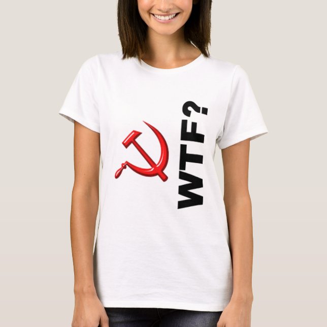 Camiseta ¿Socialismo?  ¿WTF? (Anverso)