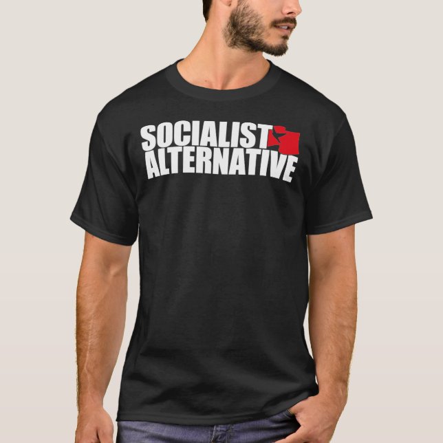 Camiseta Socialist Alternative Logo (White Text) Classic T- (Anverso)