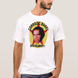Camiseta socialista de camarada Barack Obama