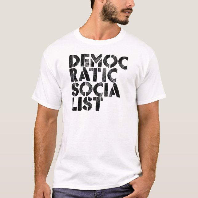 Camiseta Socialista Democratic (Anverso)