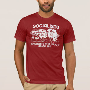 Camiseta Socialistas: Extensión de la riqueza