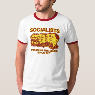 Camiseta Socialistas: Extensión de la riqueza