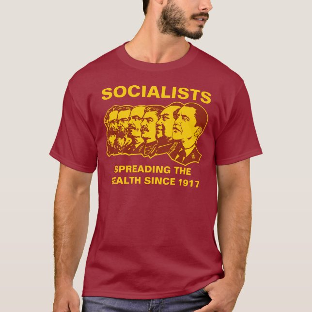 Camiseta Socialistas: ¡Extensión del personalizable de la (Anverso)