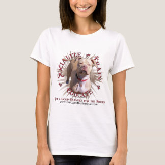 Camiseta Socialize Train Educate Pitbull