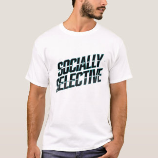 Camiseta Socialmente selectivo - Aparato de vibraciones de 
