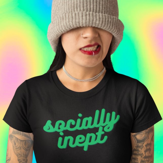 Camiseta Socialmente Torpe (Subido por el creador)