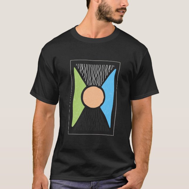 Camiseta Sociedad6 Ideas de arte mural moderno (Anverso)