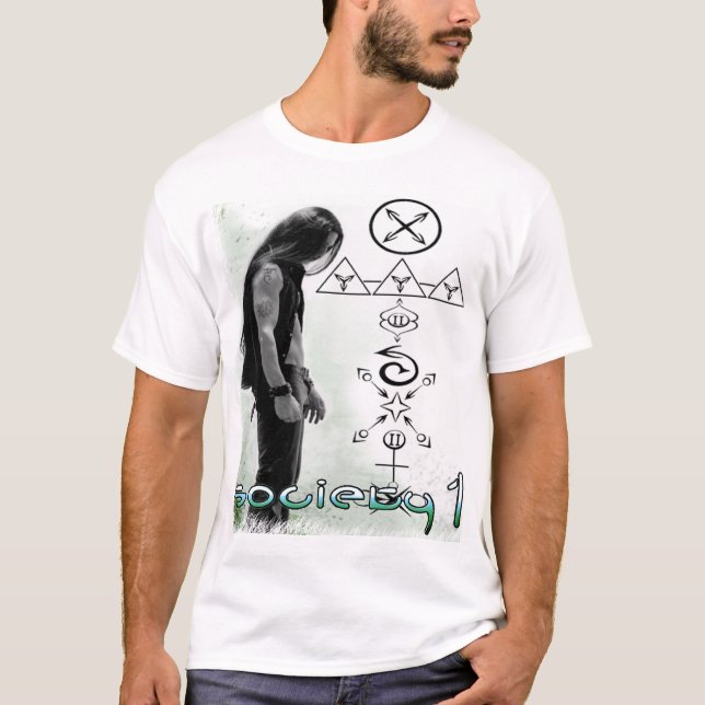 Camiseta Sociedad 1 Matt Zane con símbolos del círculo (Anverso)