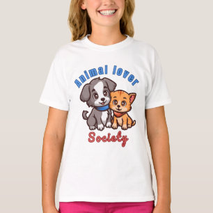 Camiseta Sociedad de amantes de animales para amante de ani