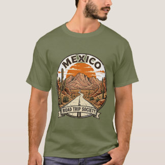 Camiseta Sociedad de Aventura en el Desierto de Viaje por M