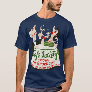 Camiseta Sociedad de Cafés Vintage Derogada de Nueva York