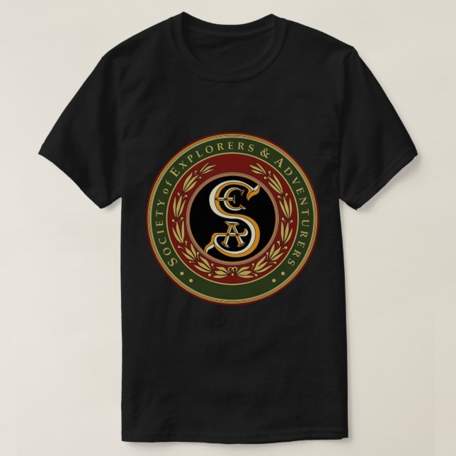 Camiseta Sociedad De Exploradores Y Aventureros (Diseño del anverso)