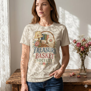 Camiseta Sociedad de la cesta del tesoro Cottagecore
