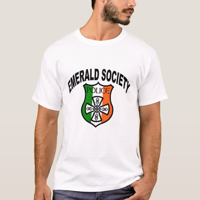 Camiseta Sociedad de la esmeralda de la policía (Anverso)