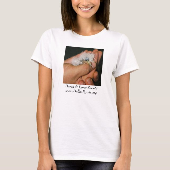 Camiseta Sociedad de la garza y del Egret (Anverso)