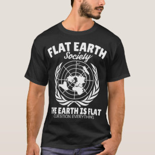 Camiseta Sociedad de la Tierra Plana