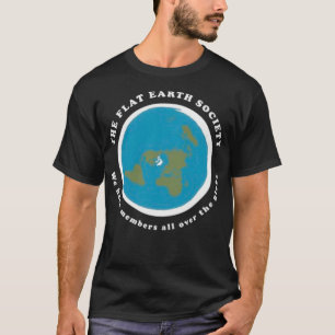 Camiseta Sociedad de la Tierra Plana Esencial TShirt Classi