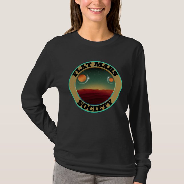 Camiseta Sociedad de Marte Plano (Anverso)