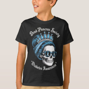 Camiseta Sociedad de páncreas muerto Shirt Diabetes diverti