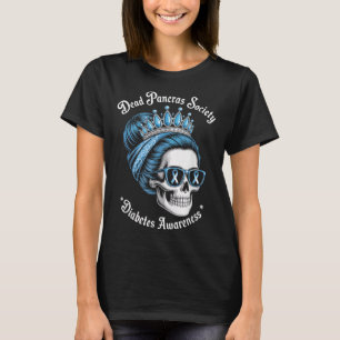 Camiseta Sociedad de páncreas muerto Shirt Diabetes diverti